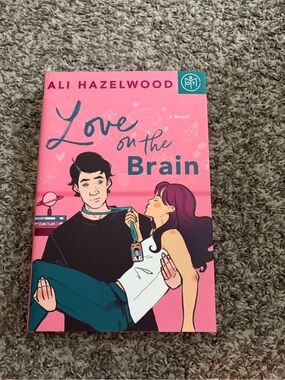 Ali Hazelwood "Love on the Brain" Paperback - Pink Cover